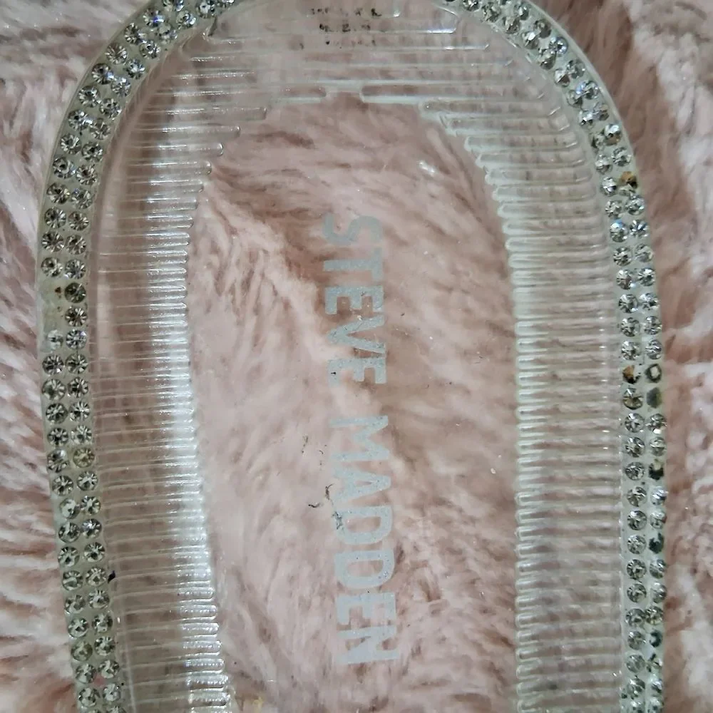 Steve Madden Women's Pearl Embellished Sandals - Cream Size 6